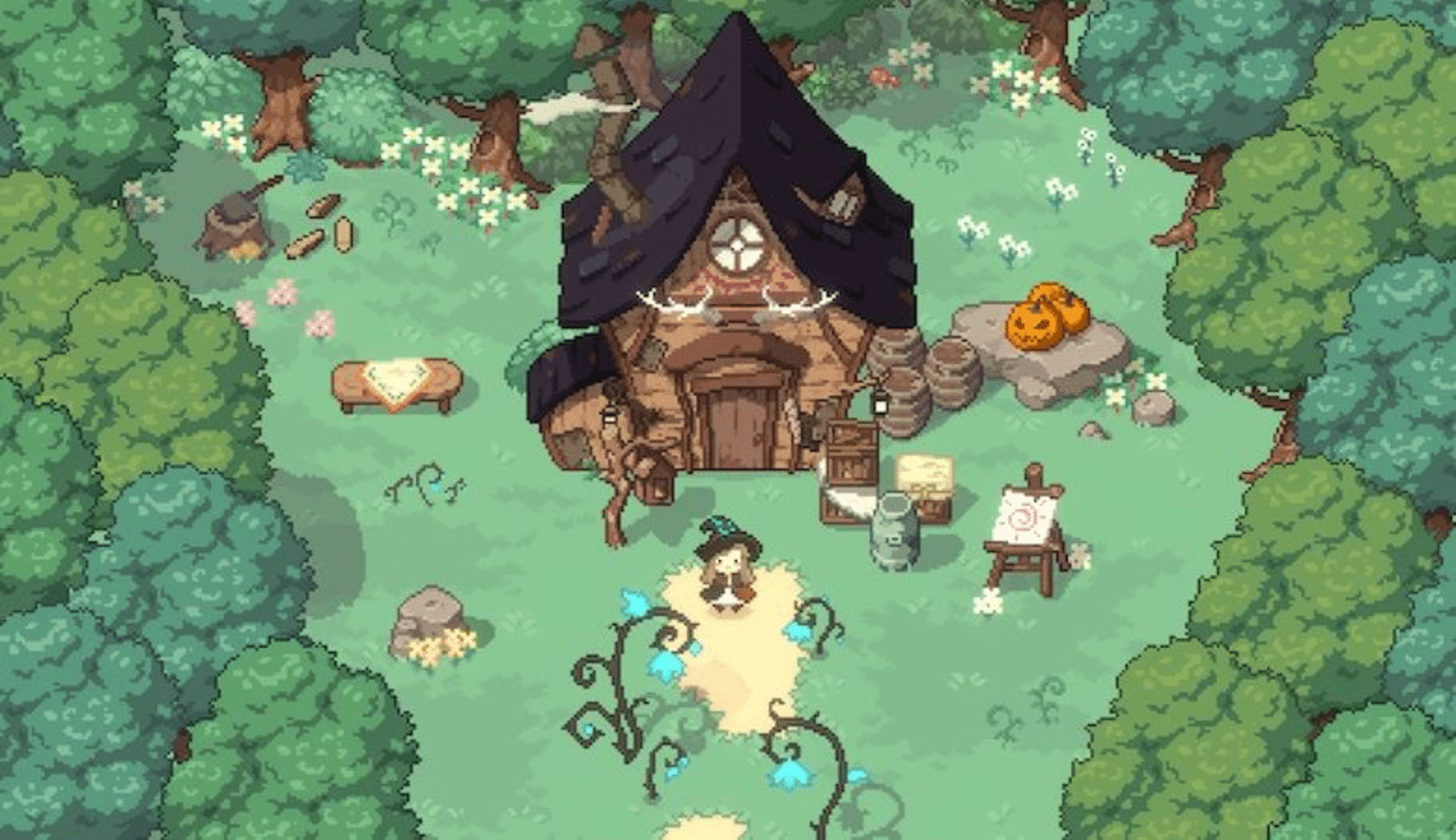 Little Witch in the Woods screenshot