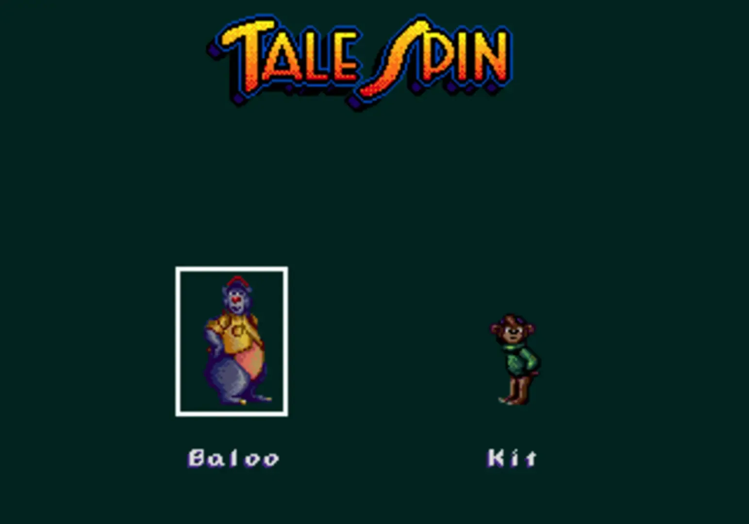 Captura de pantalla - Disney's TaleSpin