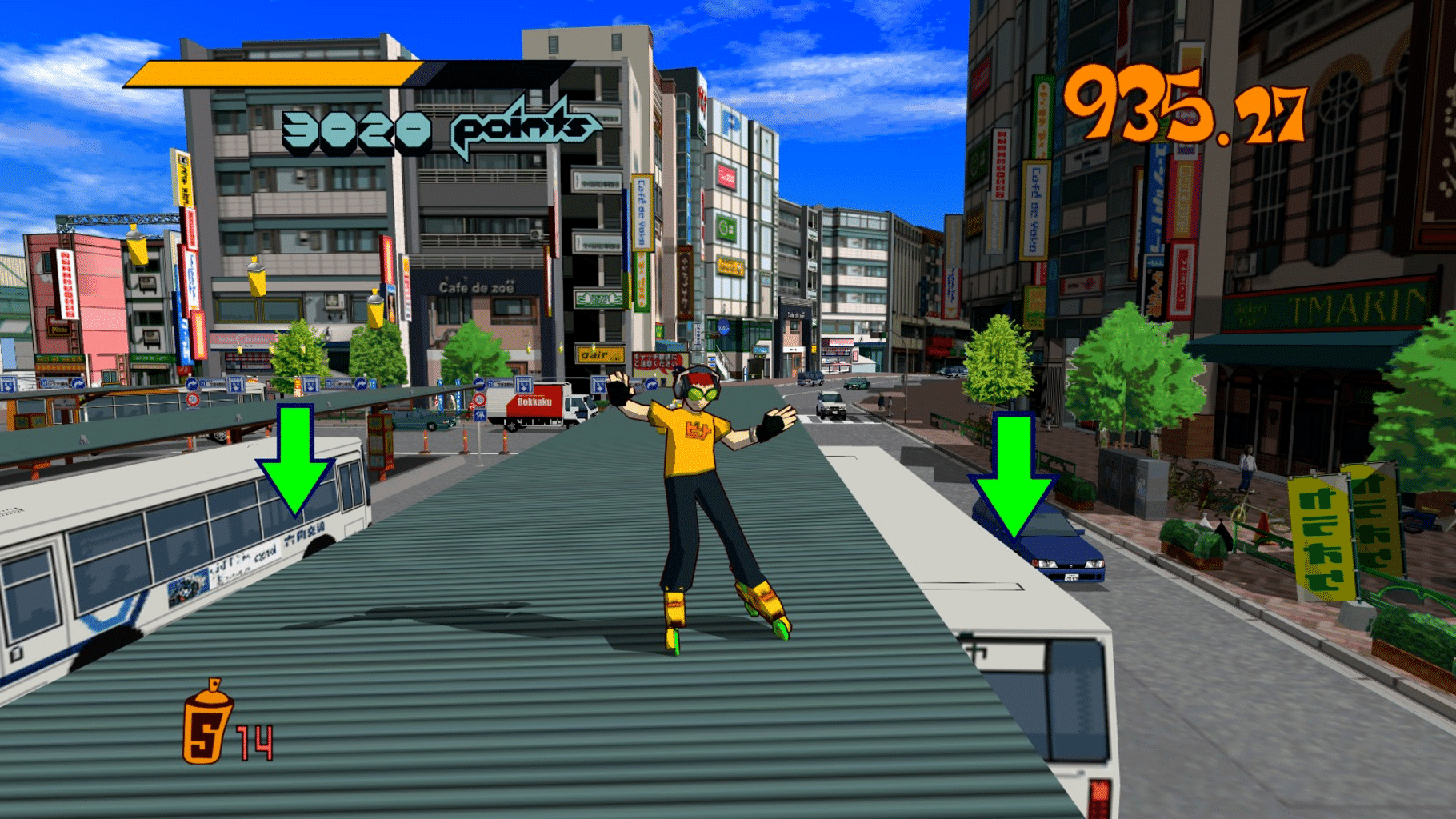 Jet Set Radio screenshot