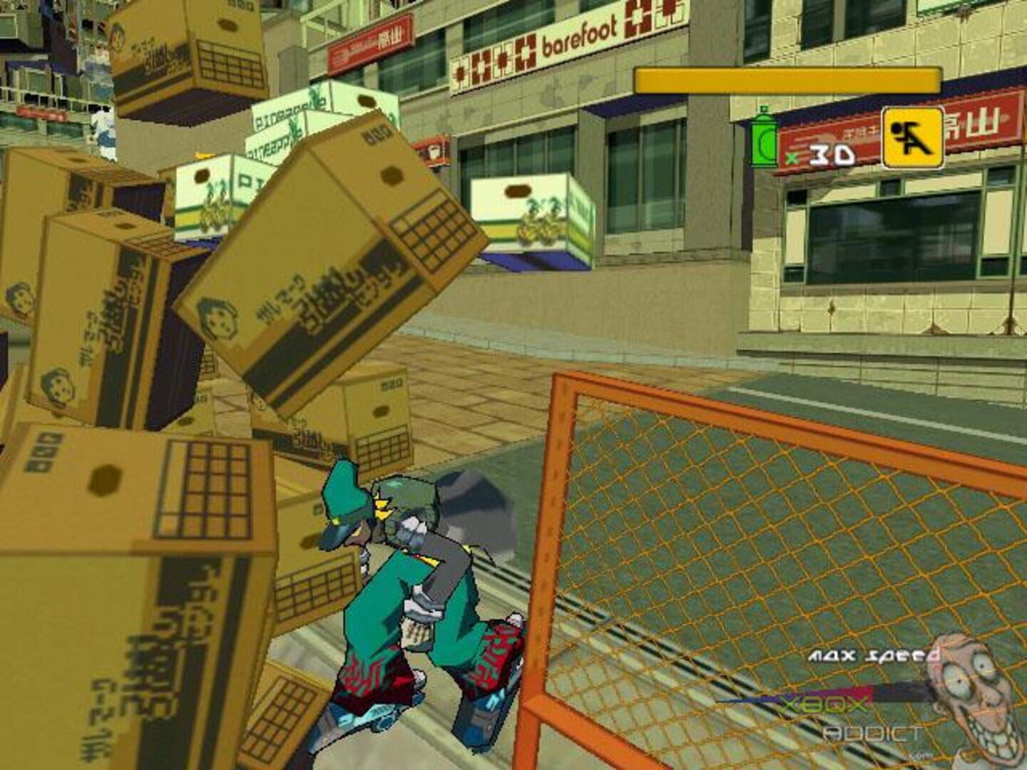 Captura de pantalla - Jet Set Radio Future