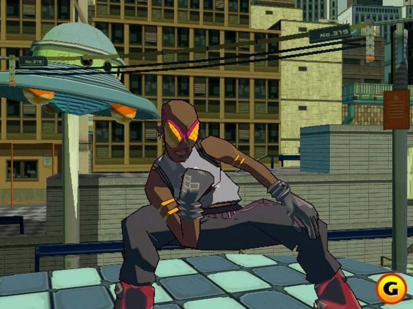 Captura de pantalla - Jet Set Radio Future