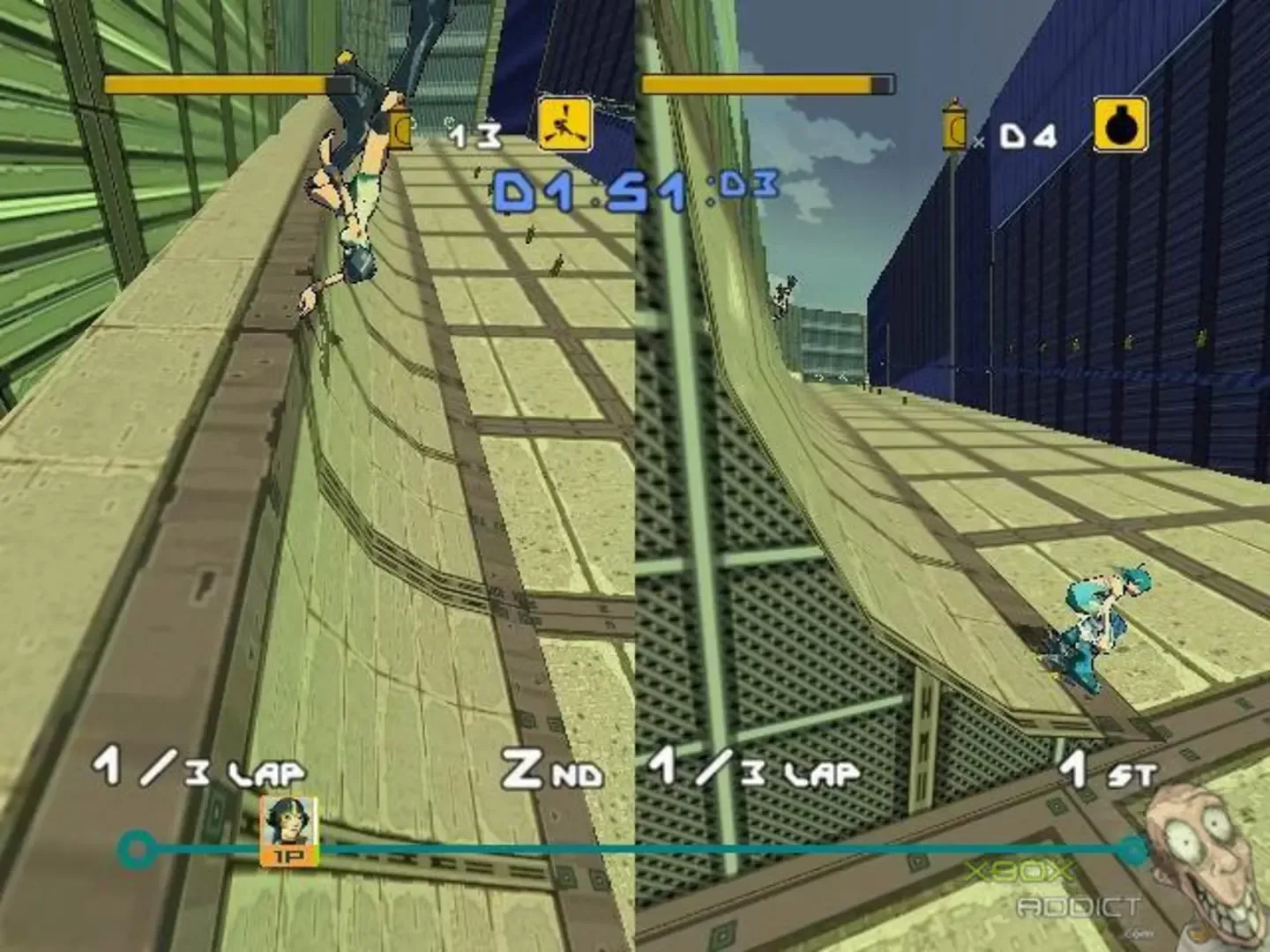 Captura de pantalla - Jet Set Radio Future