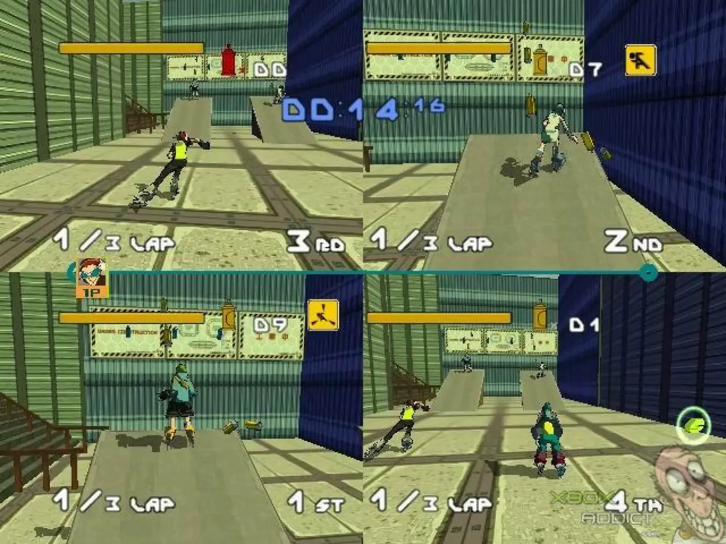 Captura de pantalla - Jet Set Radio Future