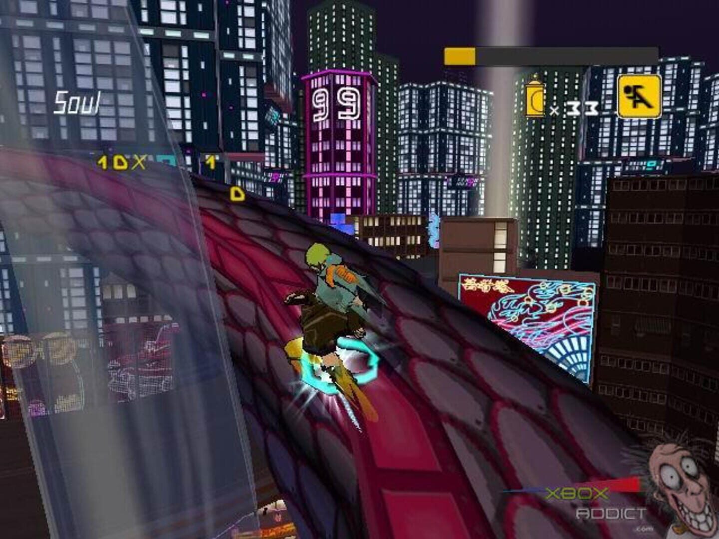 Captura de pantalla - Jet Set Radio Future