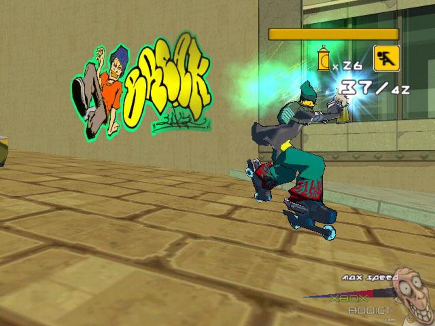 Captura de pantalla - Jet Set Radio Future