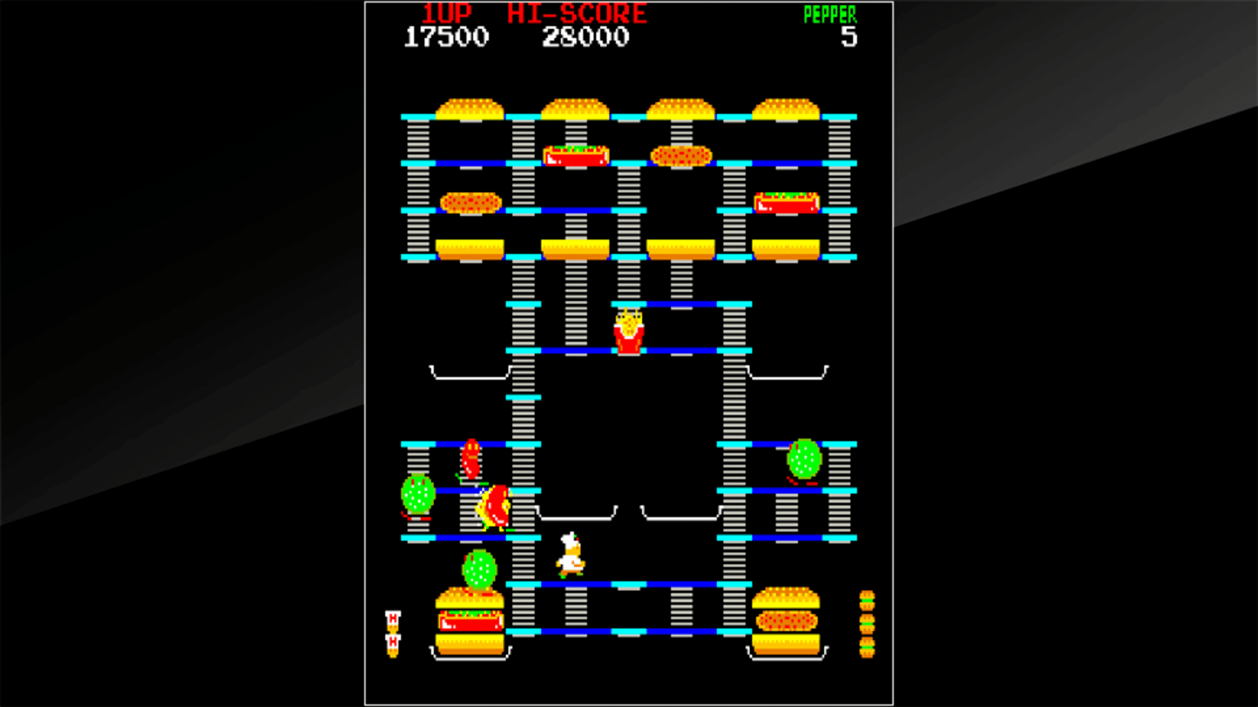 Arcade Archives: Burger Time screenshot