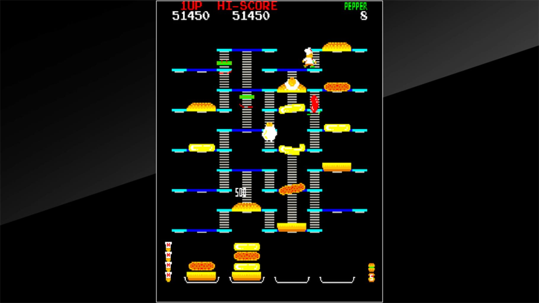 Arcade Archives: Burger Time screenshot