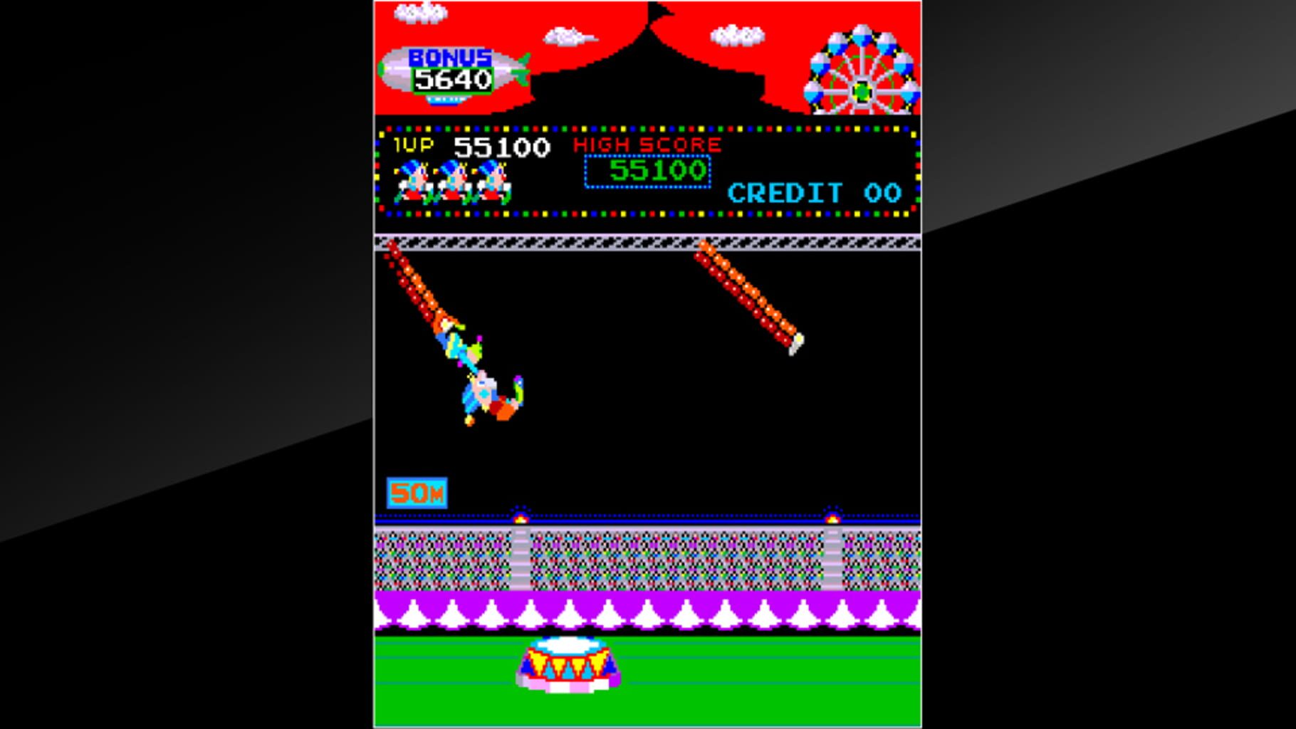 Arcade Archives: Circus Charlie screenshot