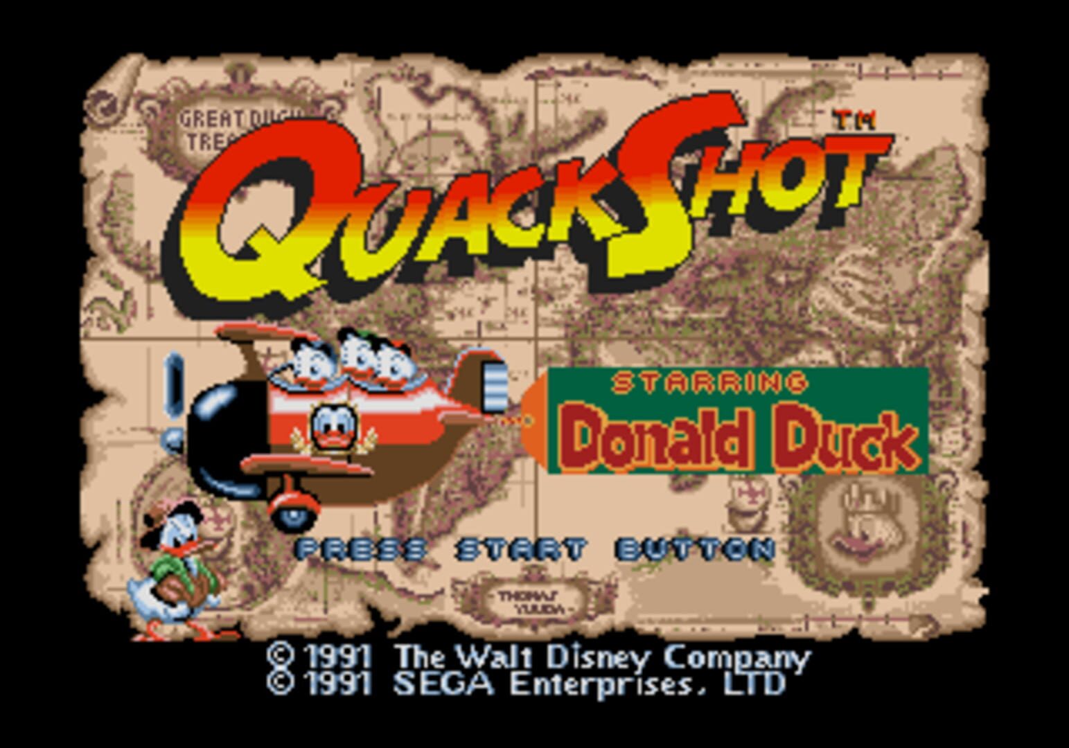 Captura de pantalla - QuackShot: Starring Donald Duck