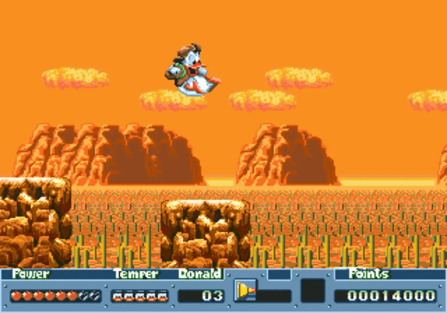Captura de pantalla - QuackShot Starring Donald Duck