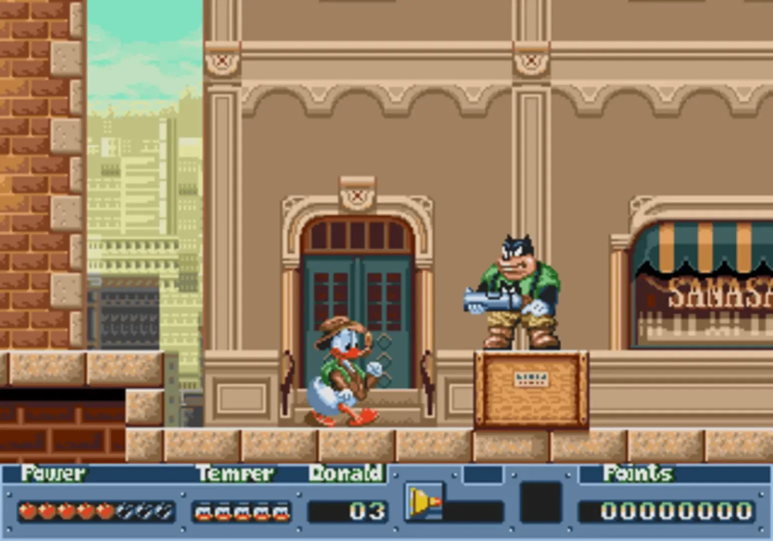 Captura de pantalla - QuackShot Starring Donald Duck