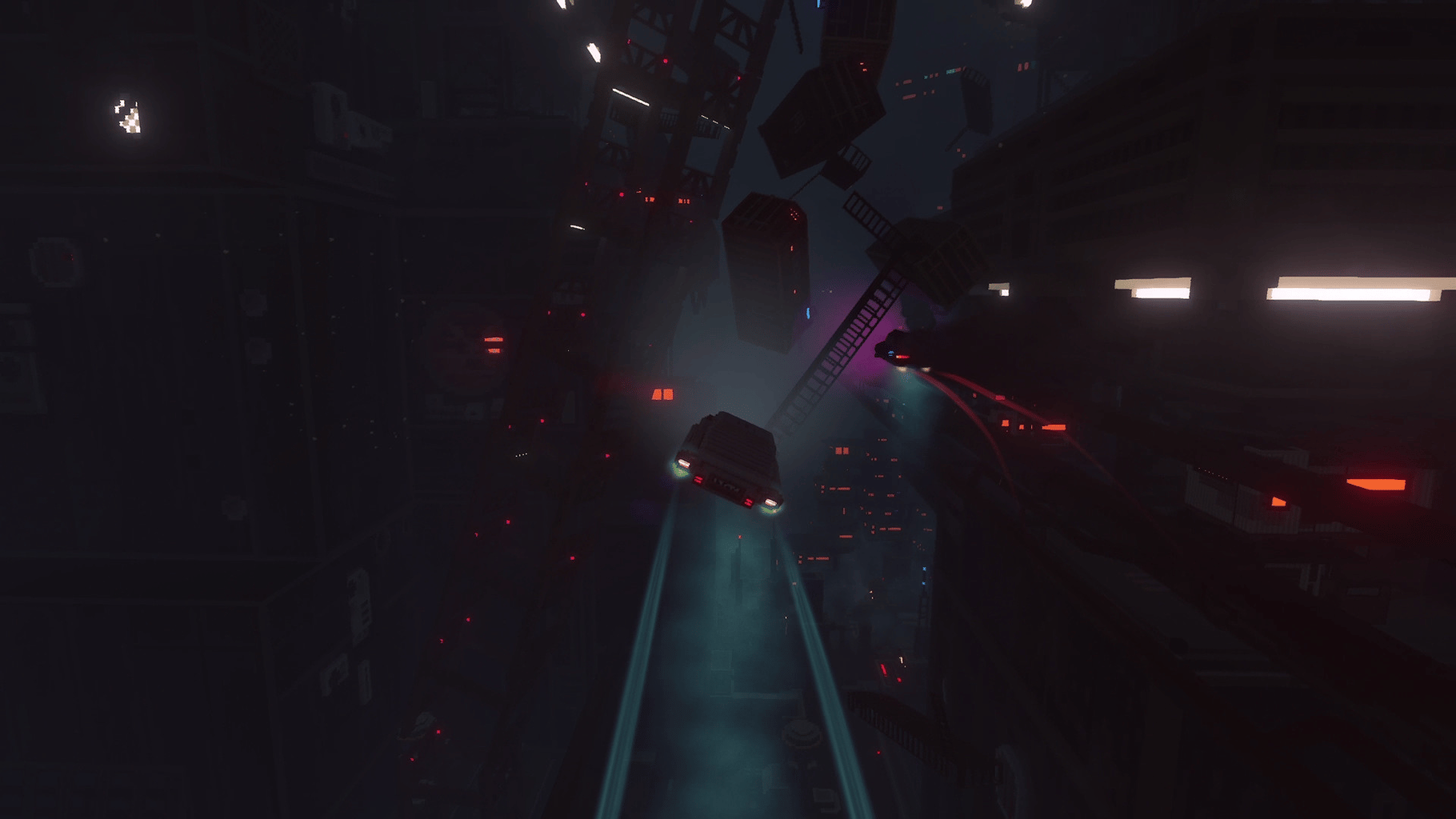 Cloudpunk: City of Ghosts screenshot