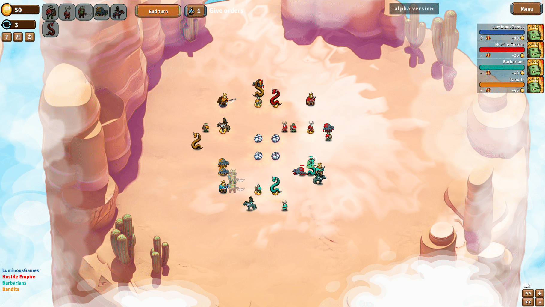 Circle Empires Tactics screenshot