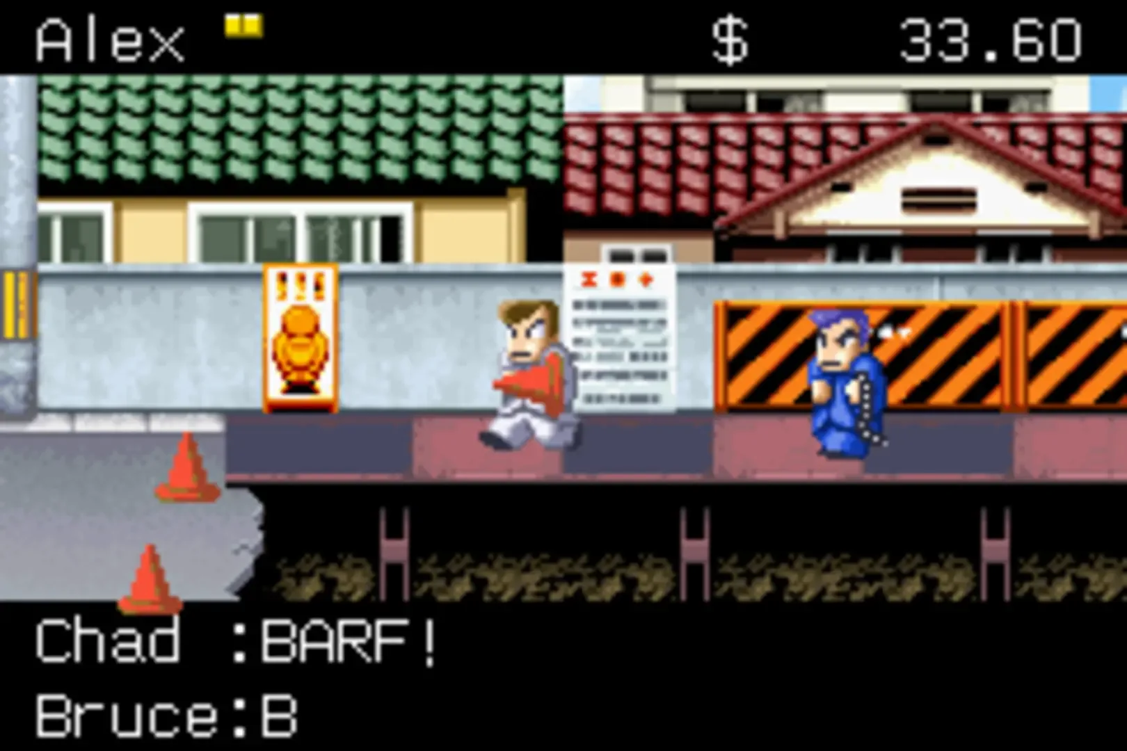 Captura de pantalla - River City Ransom EX