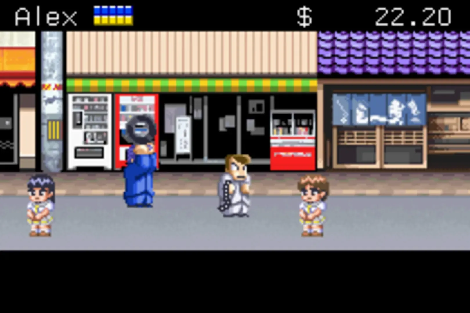 Captura de pantalla - River City Ransom EX
