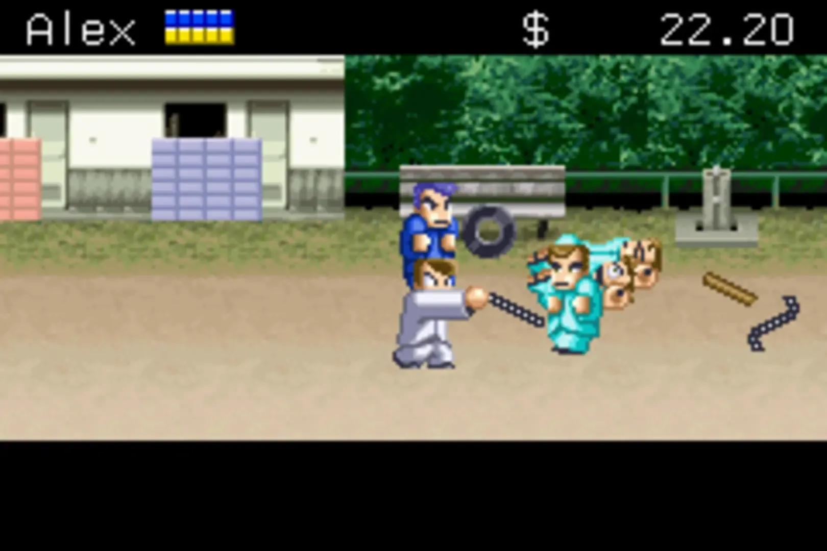 Captura de pantalla - River City Ransom EX
