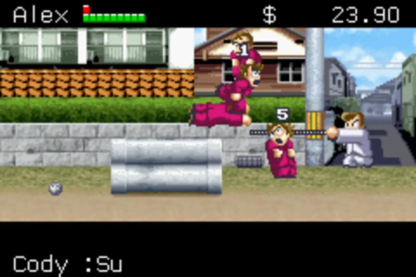 Captura de pantalla - River City Ransom EX