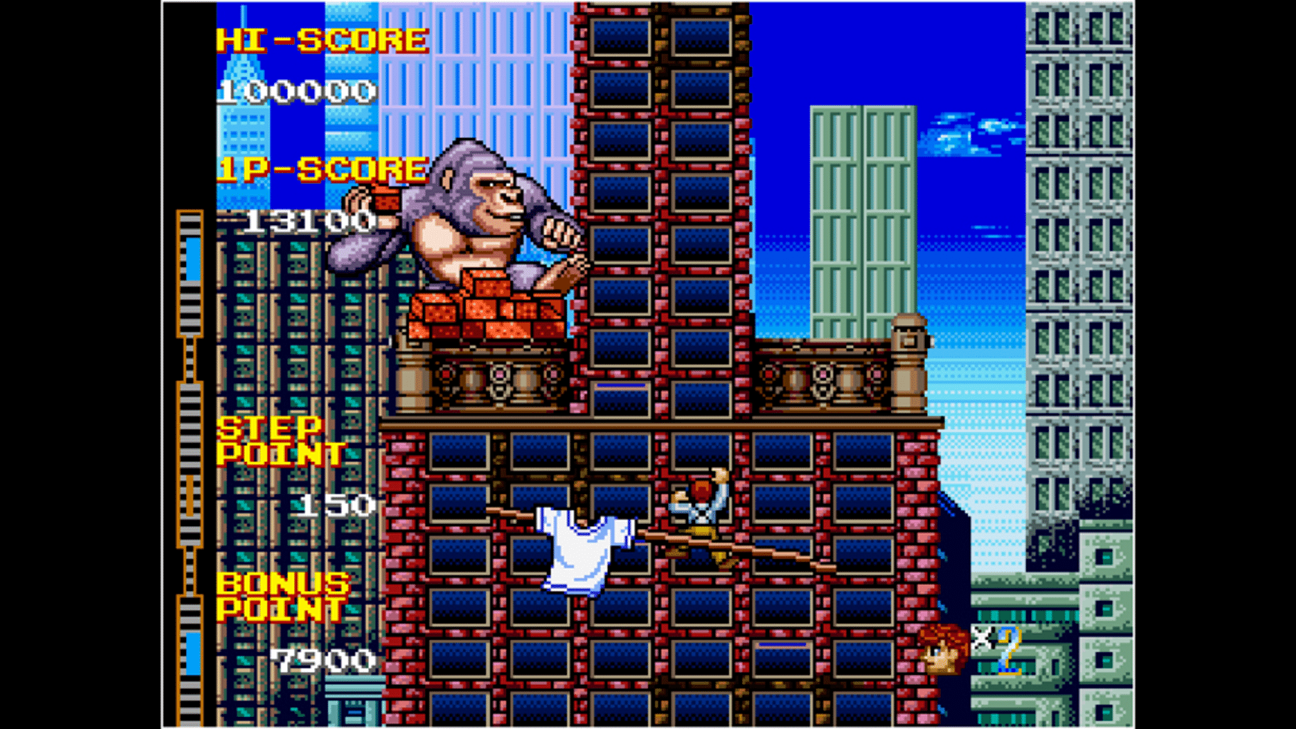 Arcade Archives: Crazy Climber 2 screenshot