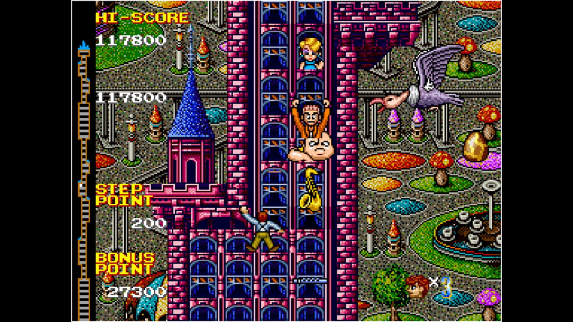 Arcade Archives: Crazy Climber 2 screenshot