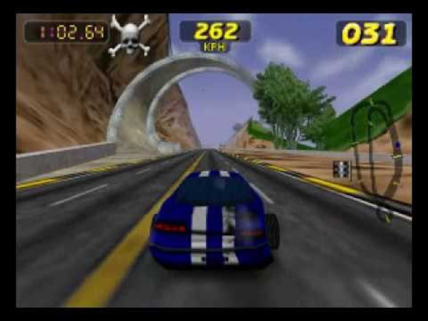 Captura de pantalla - Rush 2: Extreme Racing USA