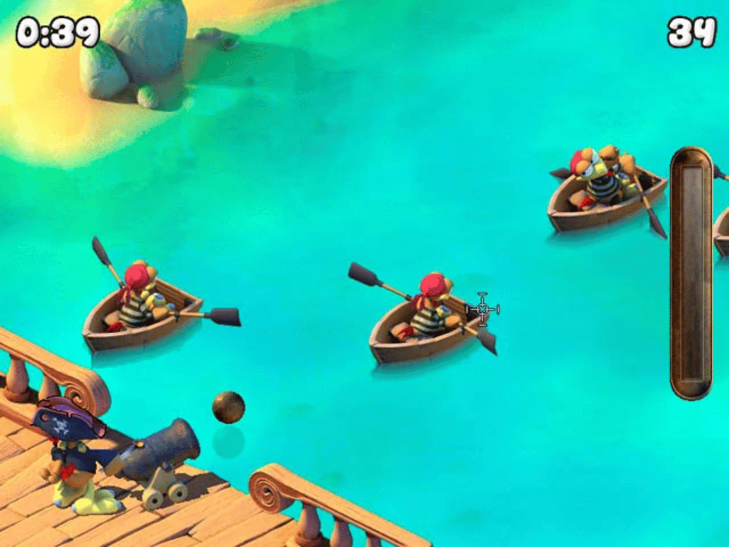 Crazy Chicken: Pirates screenshot