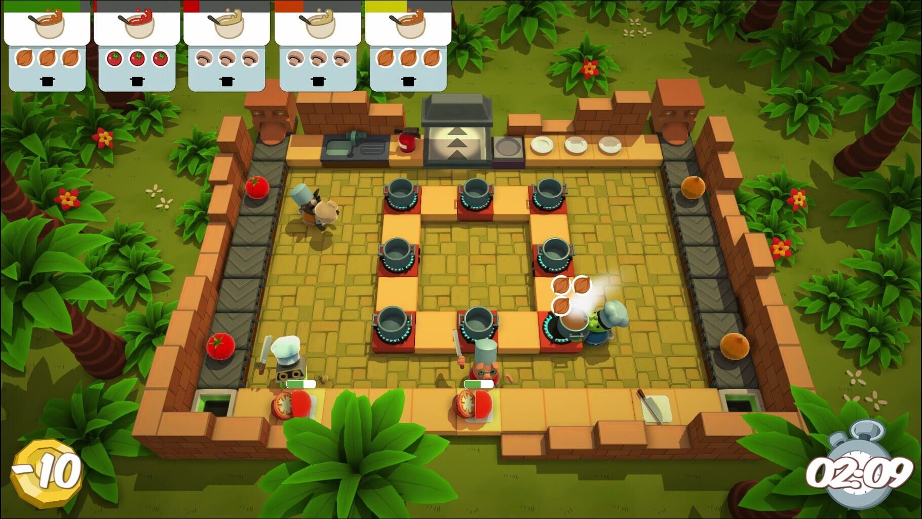 Captura de pantalla - Overcooked: Gourmet Edition