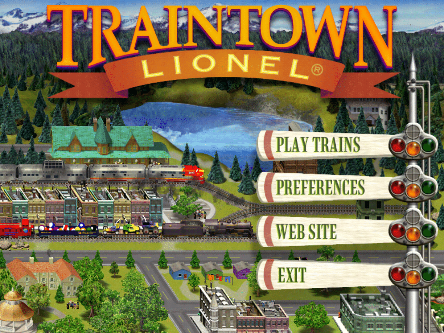 3D Ultra Lionel Traintown screenshot