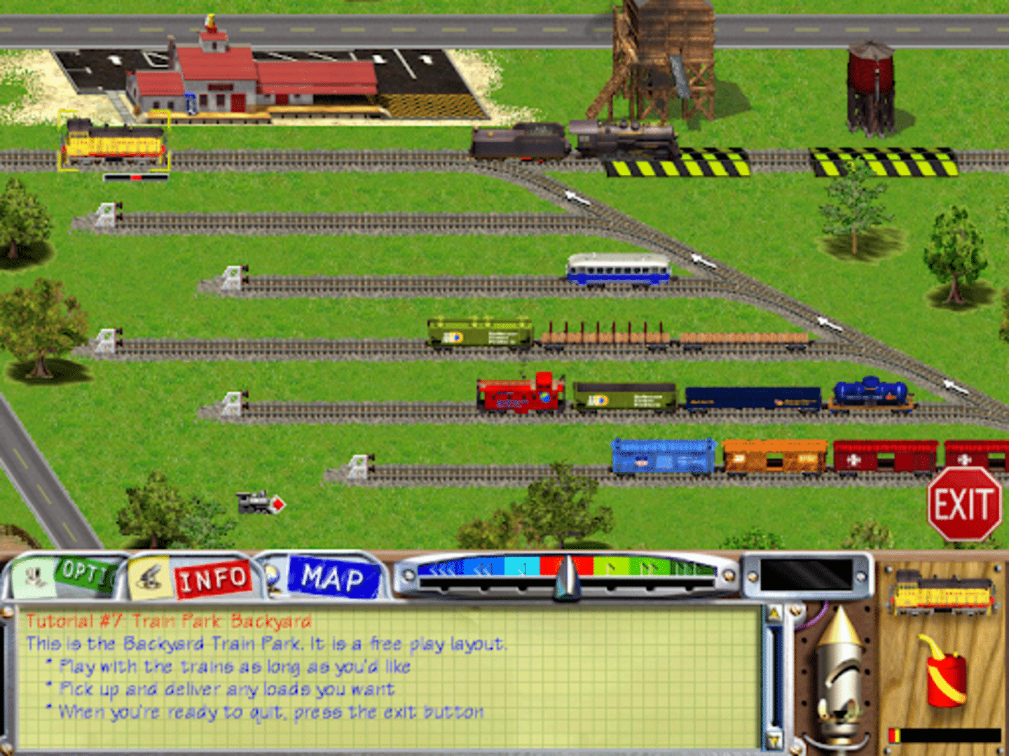 3D Ultra Lionel Traintown screenshot