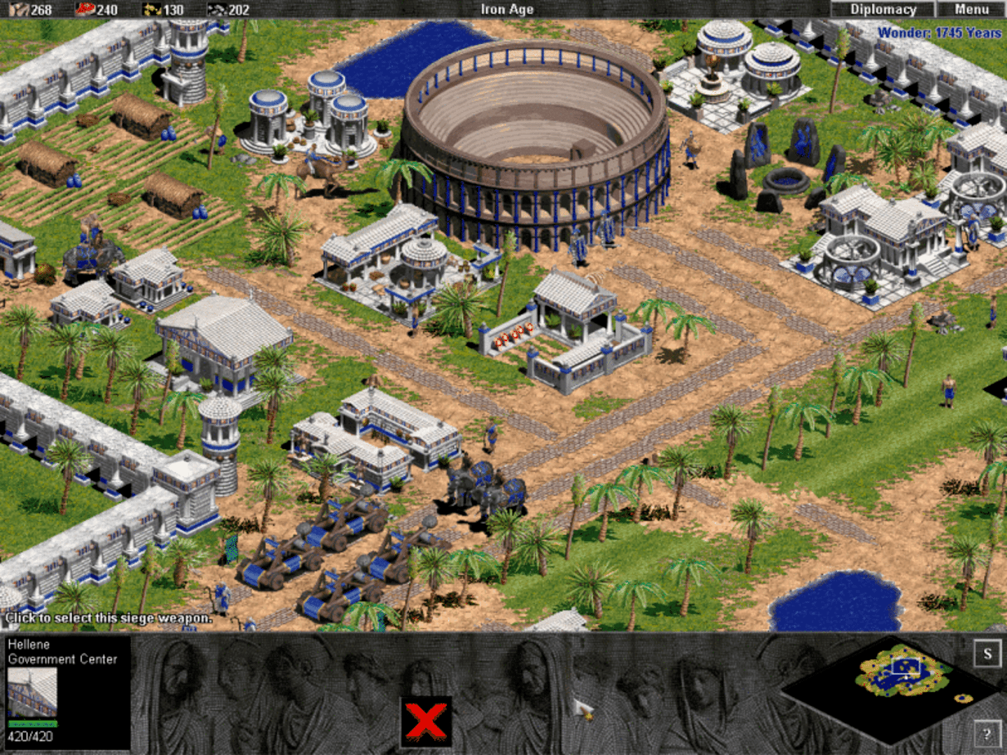 Age of Empires: The Rise of Rome screenshot