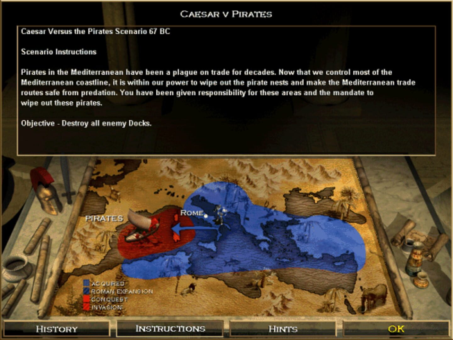 Captura de pantalla - Age of Empires: The Rise of Rome