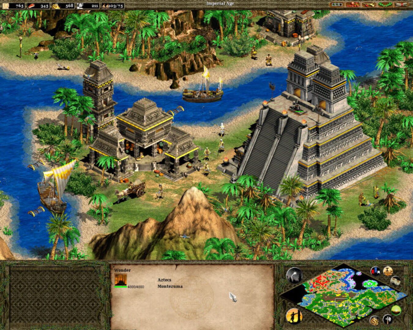 Captura de pantalla - Age of Empires II: The Conquerors