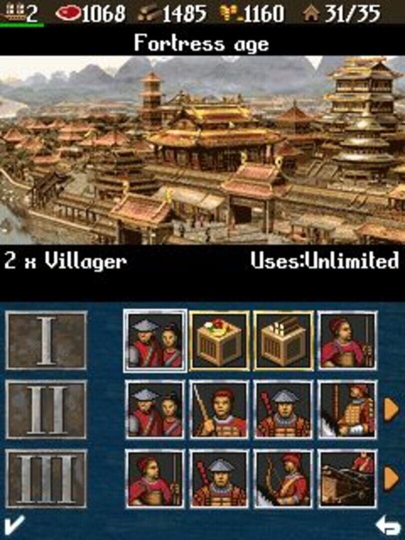 Captura de pantalla - Age of Empires III: The Asian Dynasties Mobile