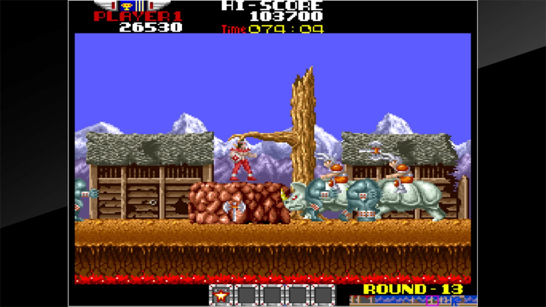 Captura de pantalla - Arcade Archives: Rygar