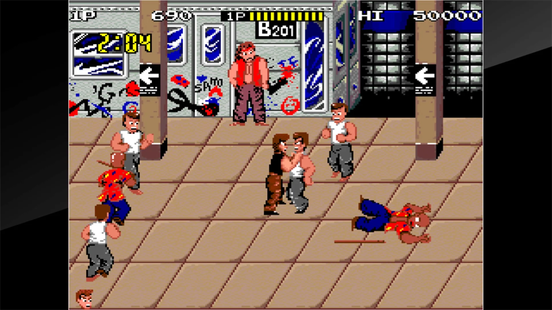 Captura de pantalla - Arcade Archives: Renegade