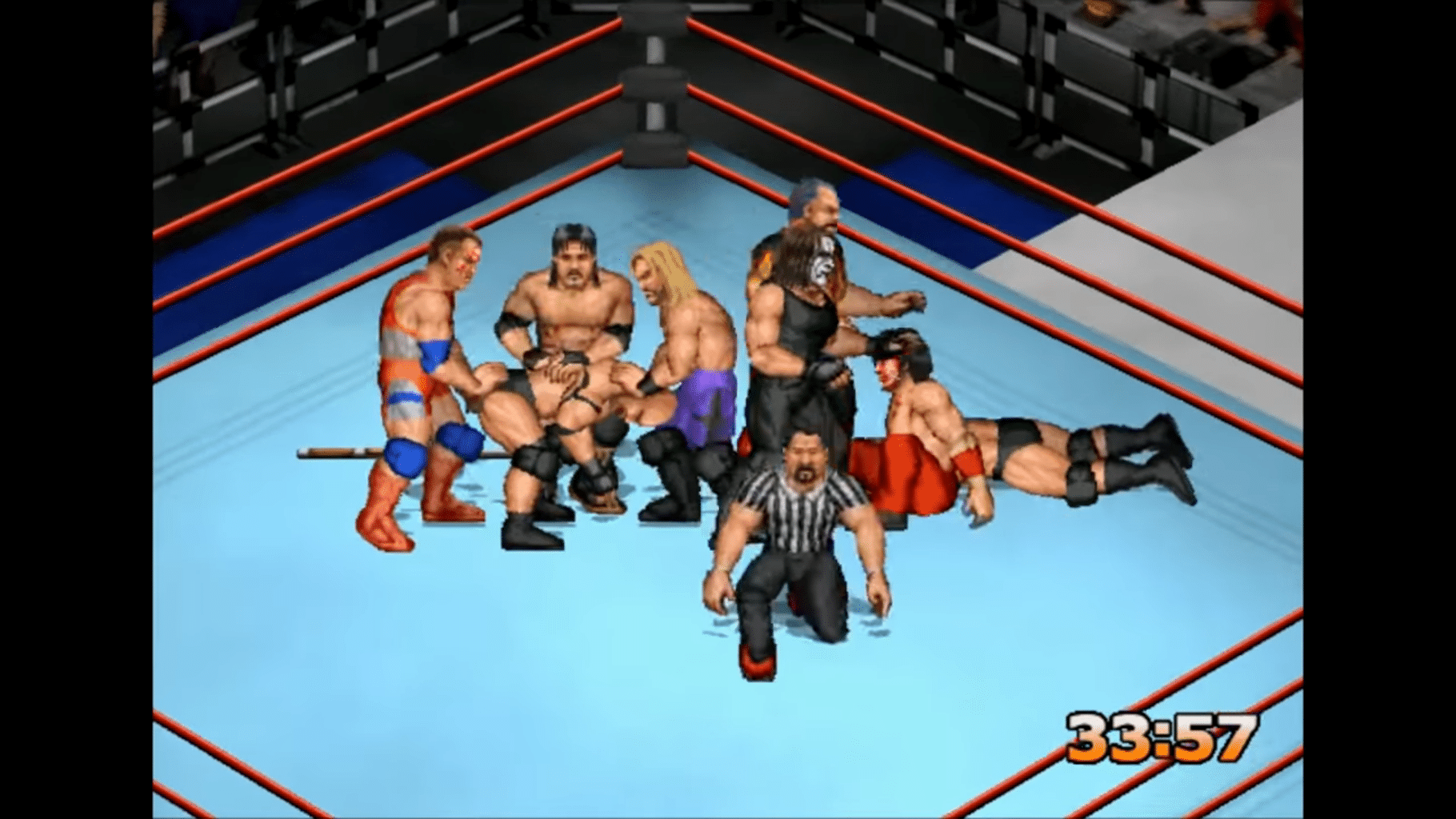 Fire Pro Wrestling D screenshot