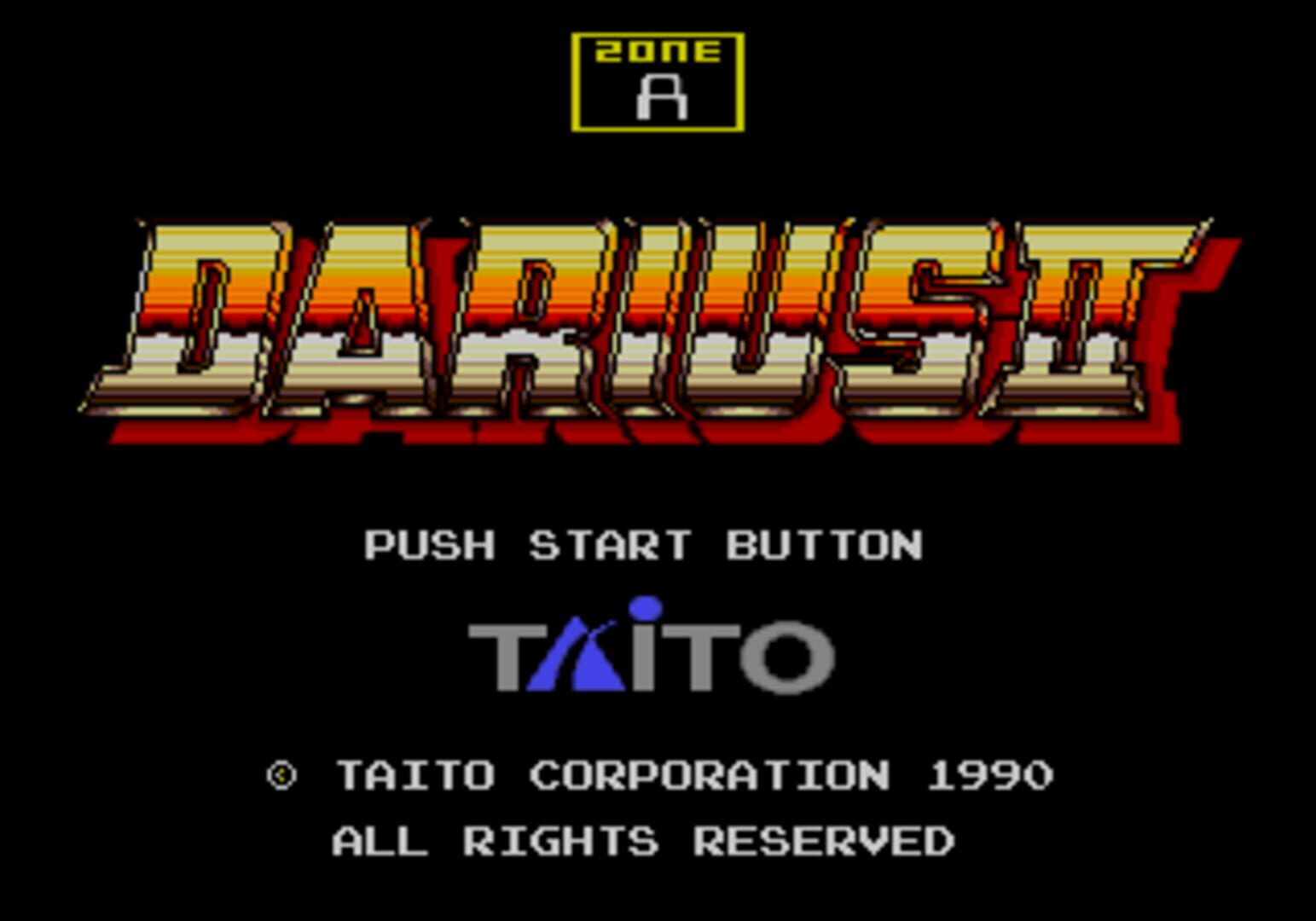 Darius II screenshot