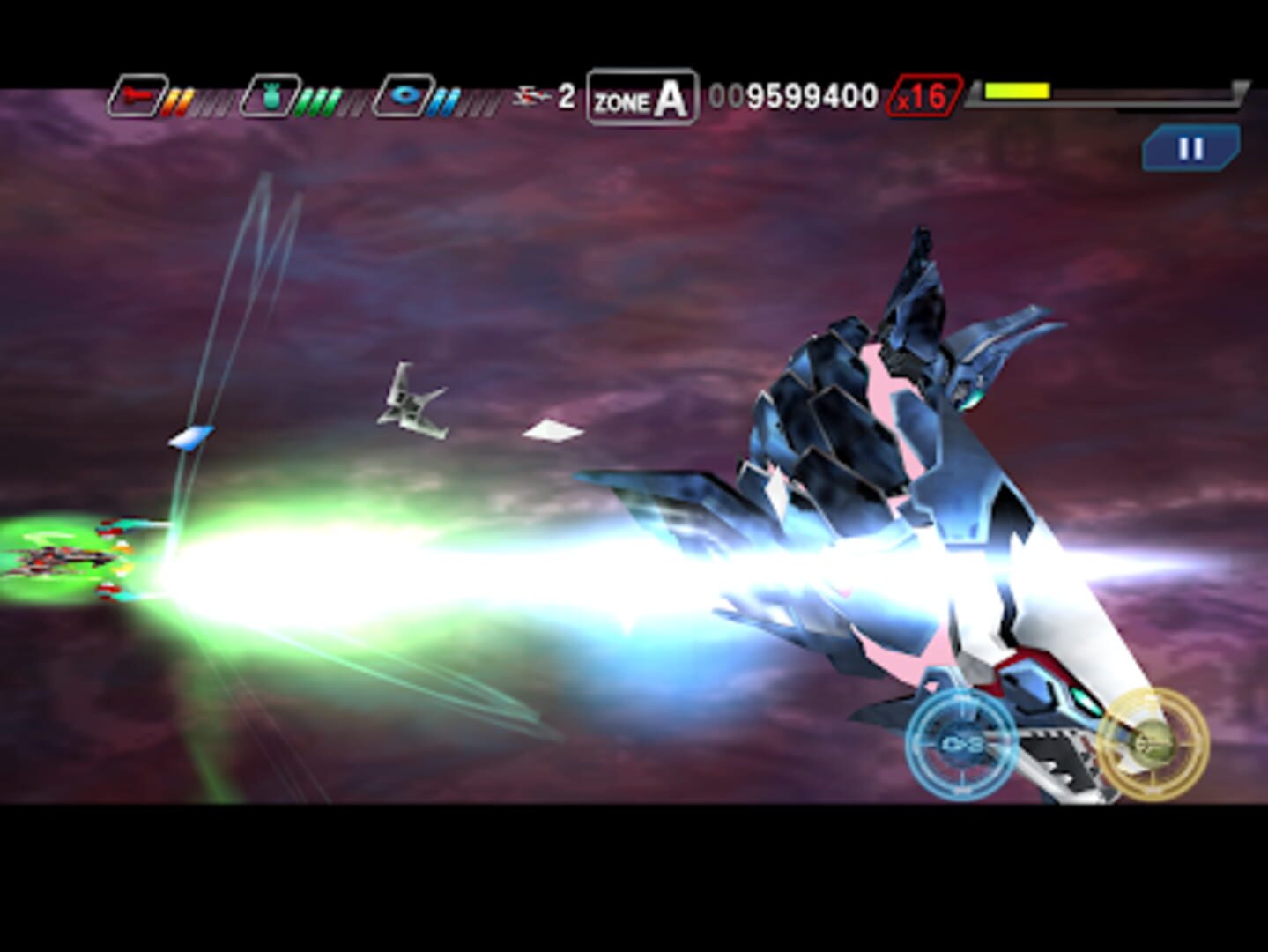 Captura de pantalla - Dariusburst: Second Prologue