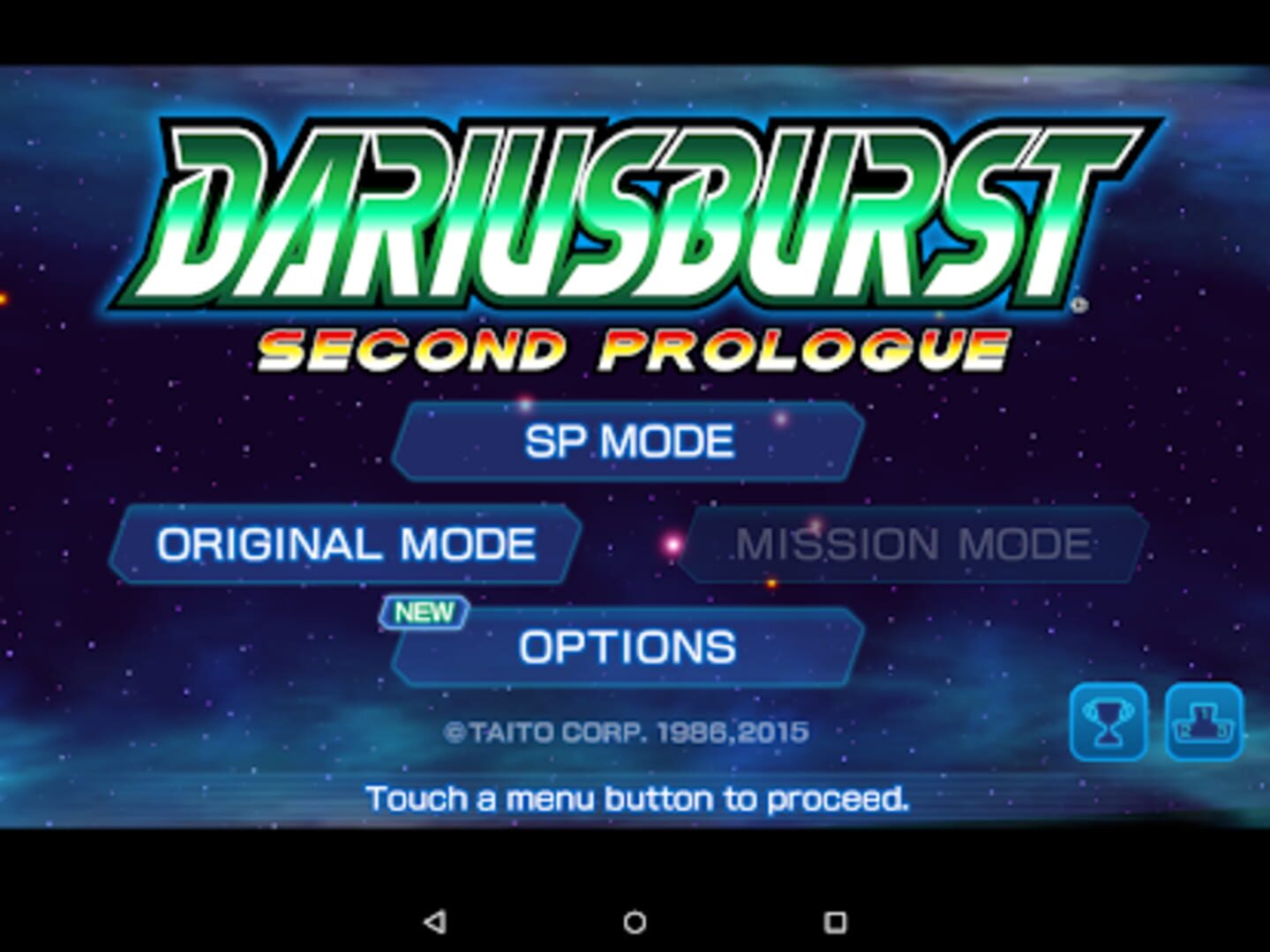 Captura de pantalla - Dariusburst: Second Prologue