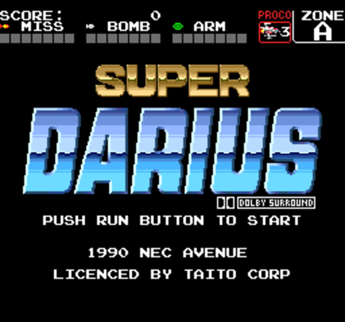 Captura de pantalla - Super Darius