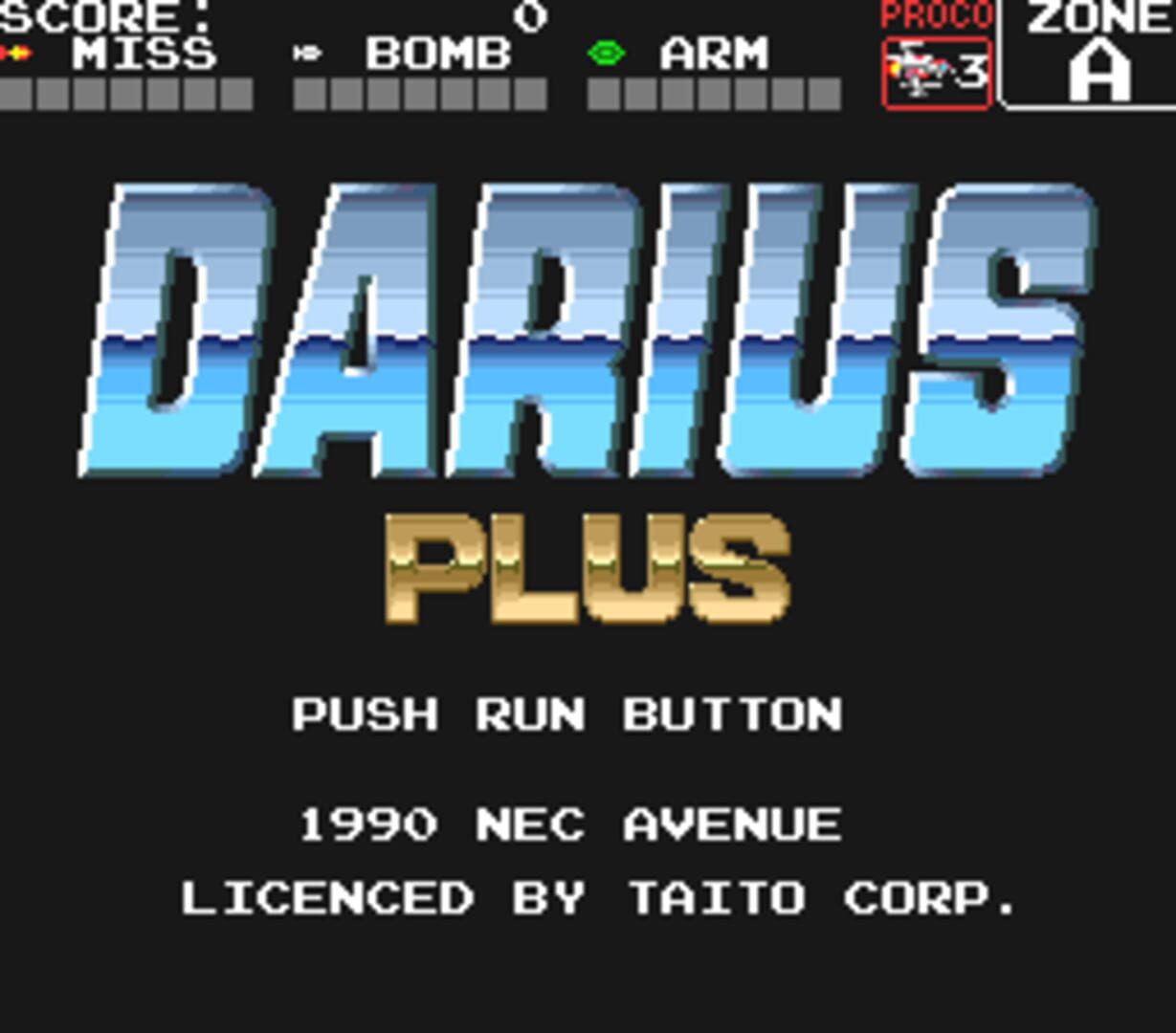 Darius Plus screenshot