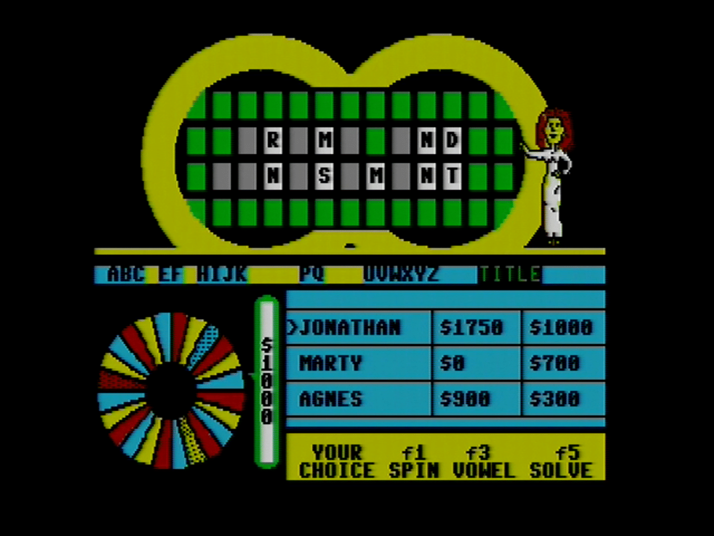 Wheel of Fortune screenshot