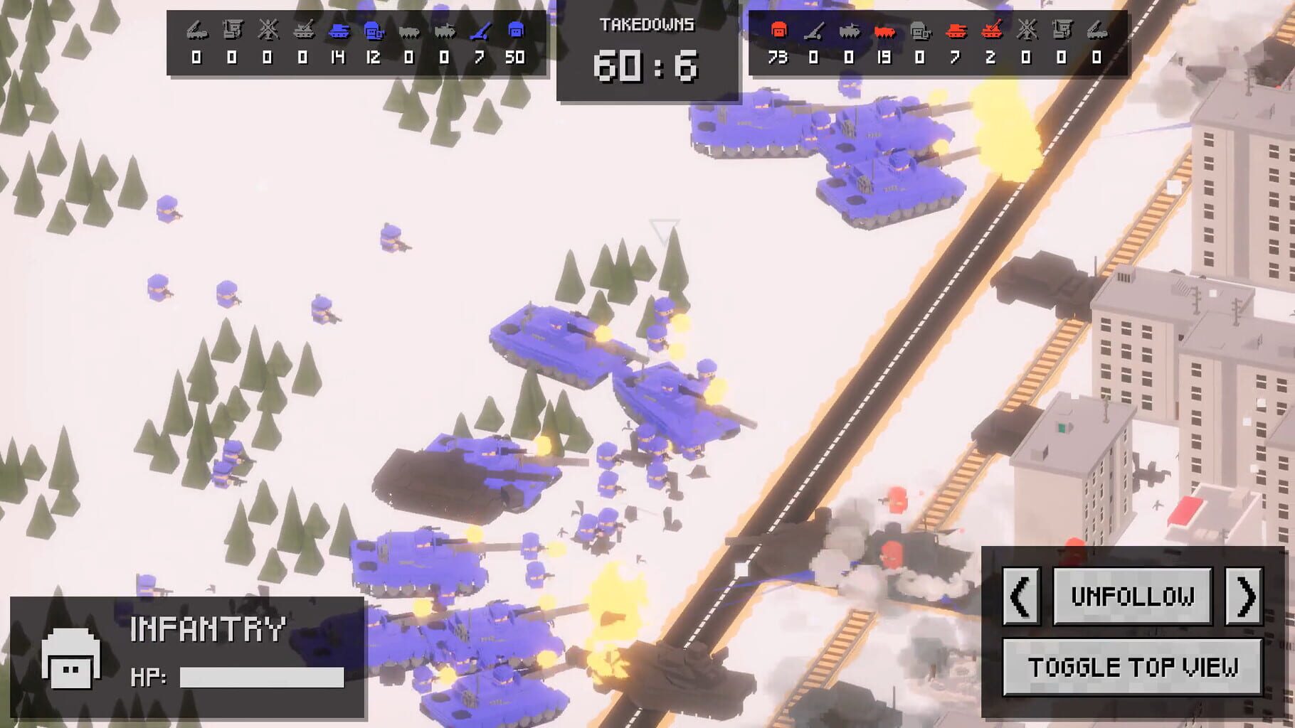 Voxel Battle Simulator screenshot