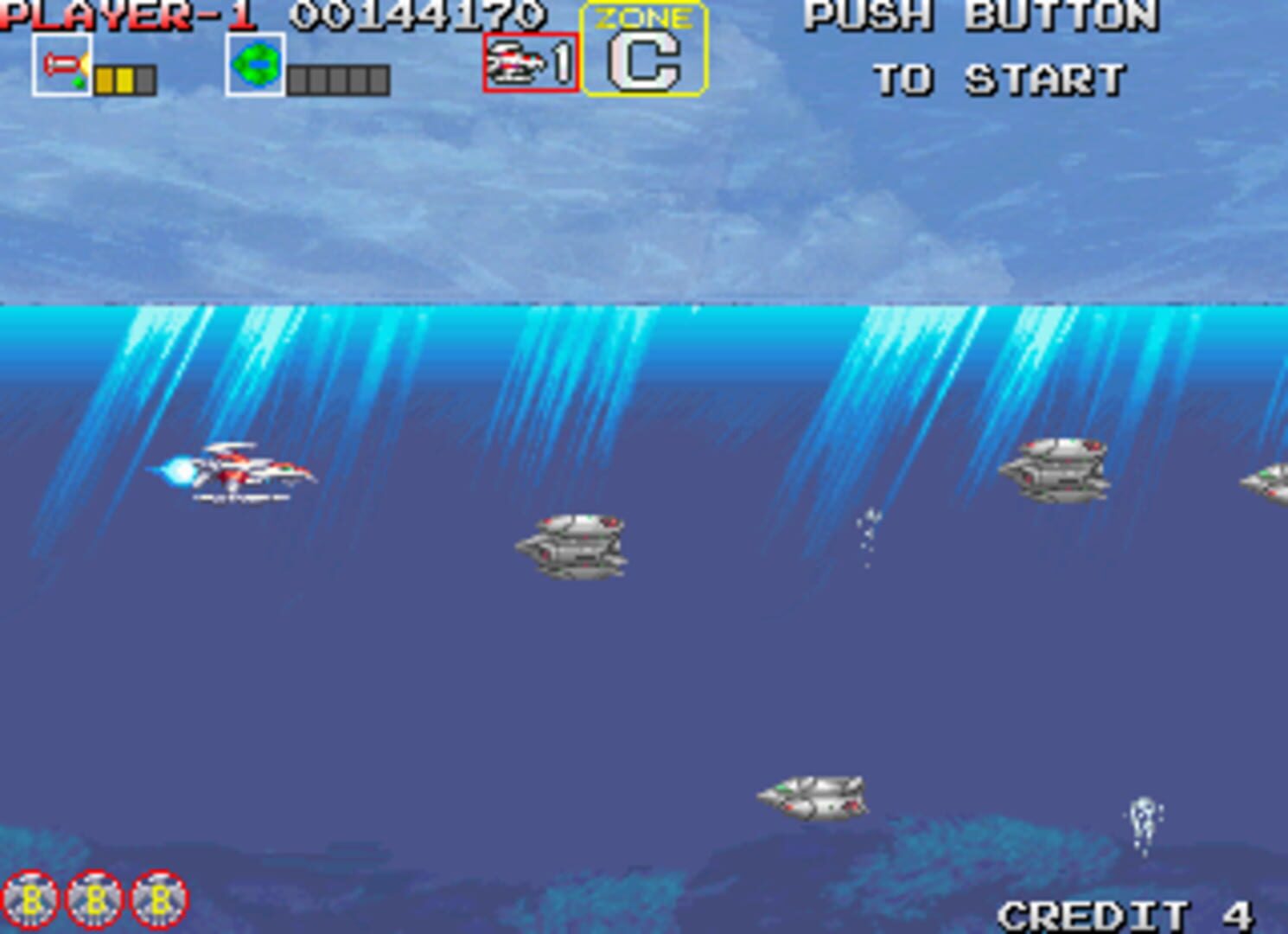 Darius Gaiden screenshot