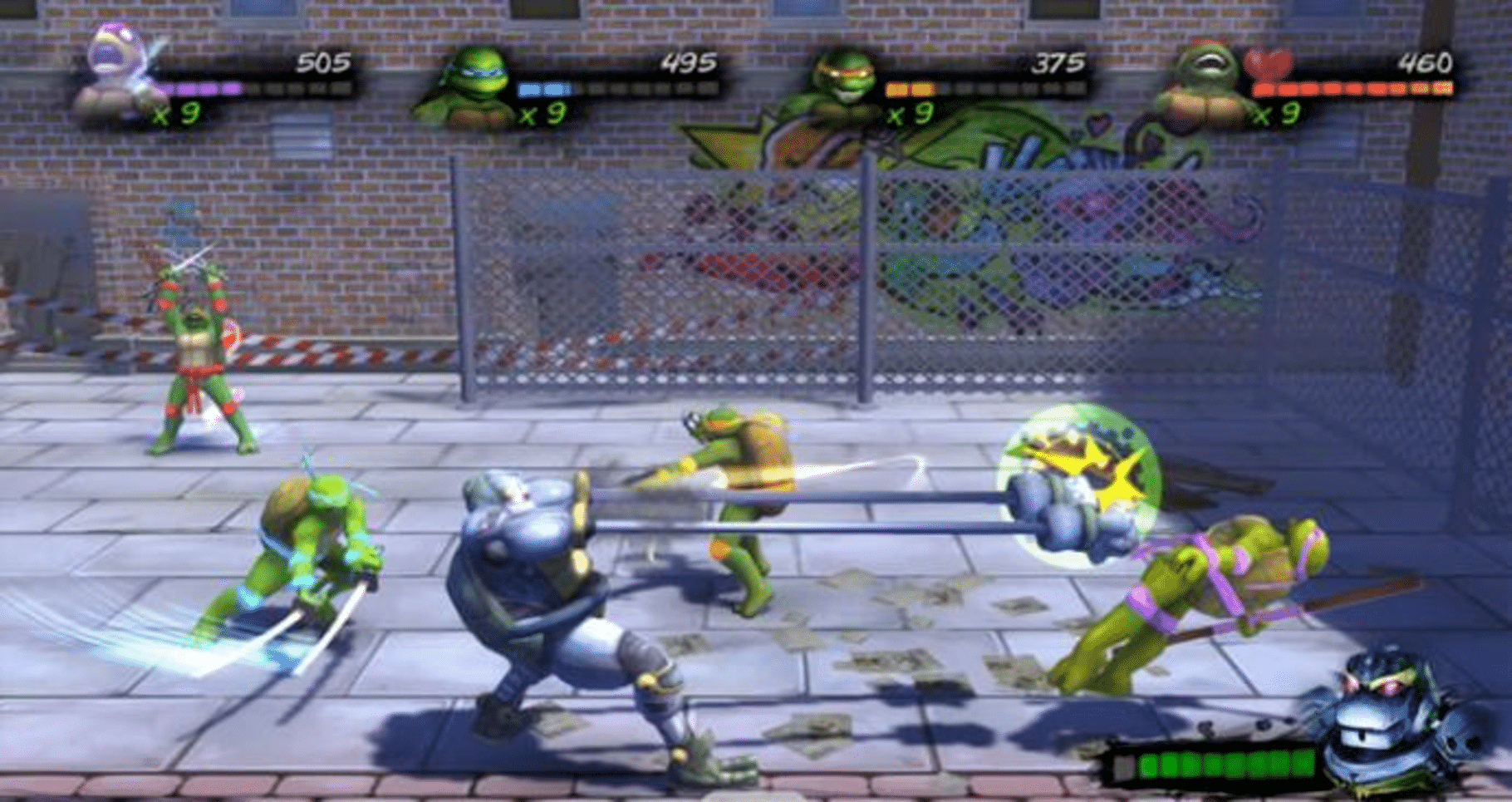 Teenage Mutant Ninja Turtles: Turtles in Time Re-Shelled screenshot