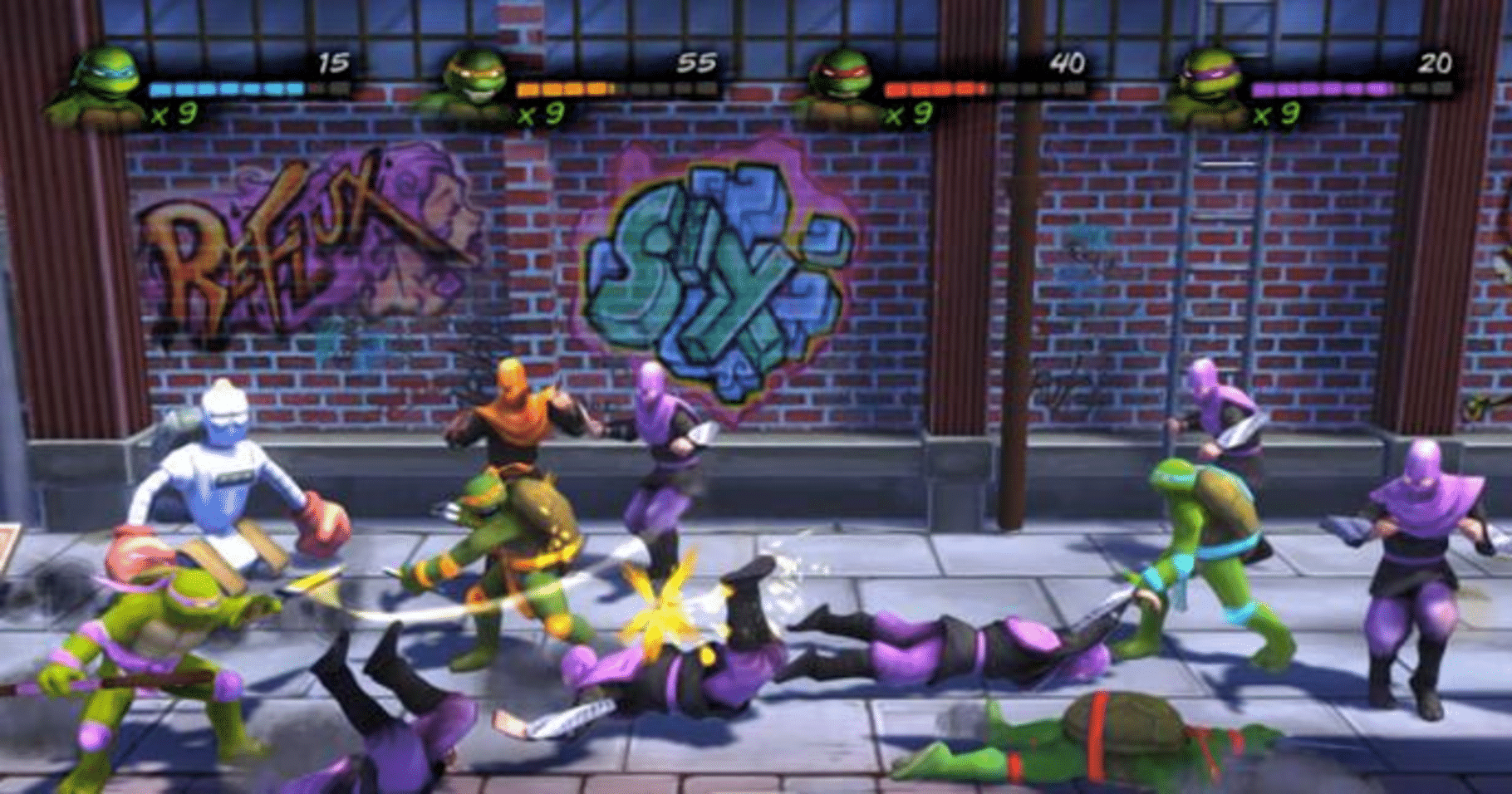 Teenage Mutant Ninja Turtles: Turtles in Time Re-Shelled screenshot