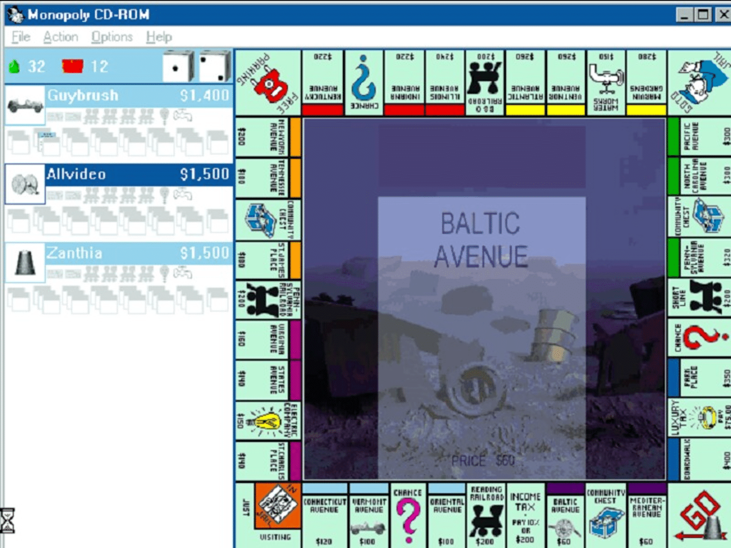 Monopoly screenshot