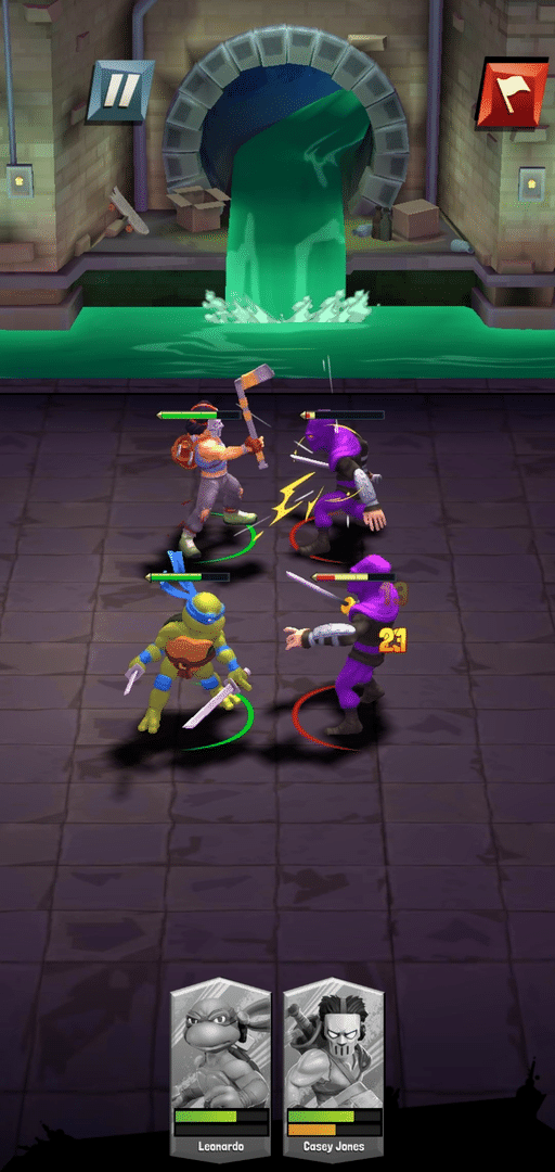 Teenage Mutant Ninja Turtles: Mutant Madness screenshot