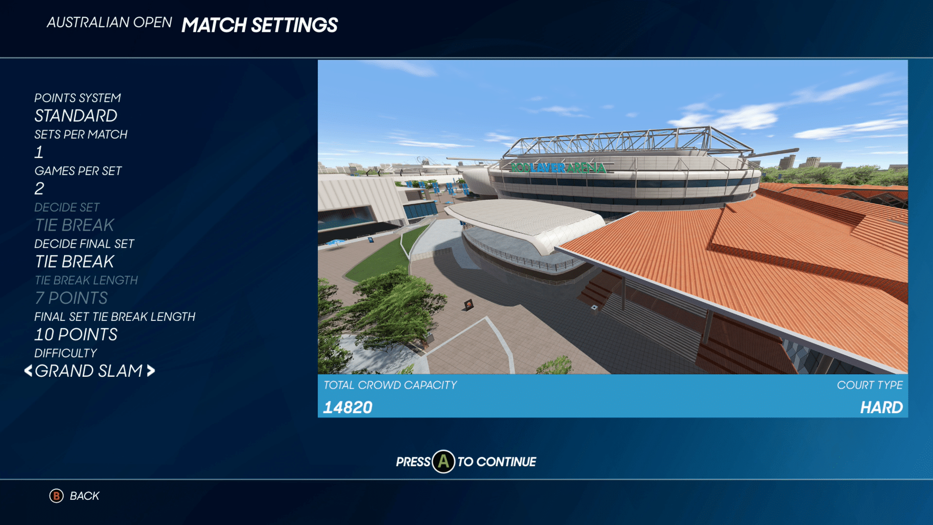 AO Tennis 2 screenshot