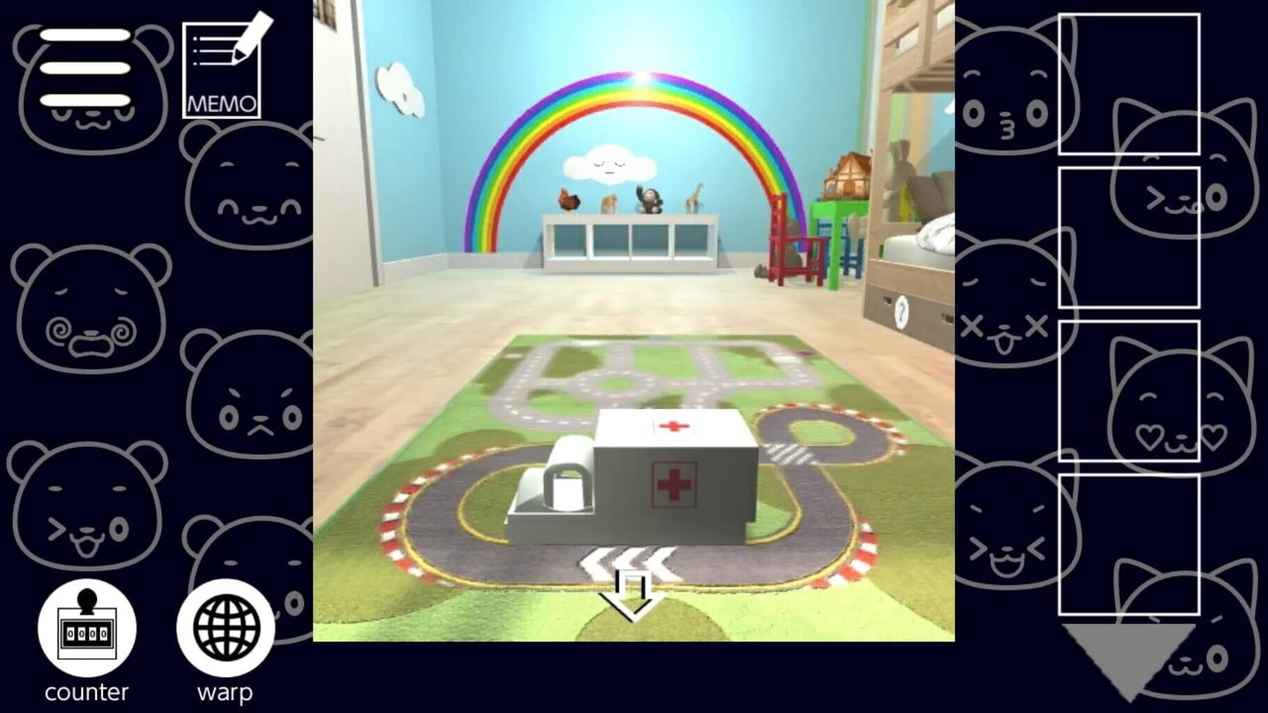 Escaping a Kid's Room: The Adventures of Nyanzou & Kumakichi - Escape Game Series screenshot