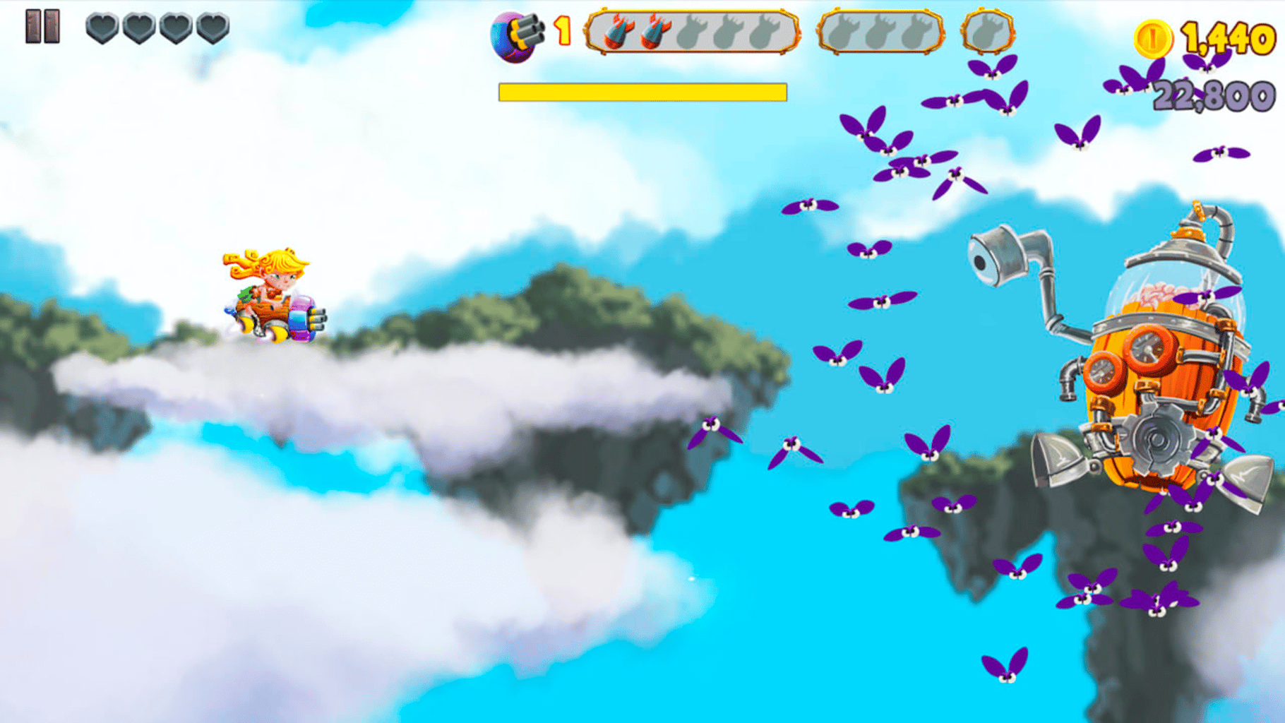 Skyland Rush: Air Raid Attack screenshot